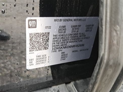 Used 2022 Chevrolet Tahoe LT w/ Luxury Package image 11