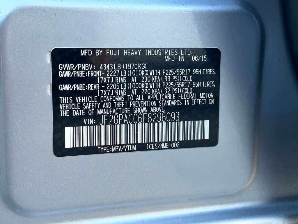 Used 2015 Subaru Crosstrek 2.0i Premium AWD/4WD image 21