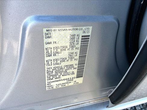 Used 2015 Nissan Xterra PRO-4X w/ Pro-4x Leather Package image 29