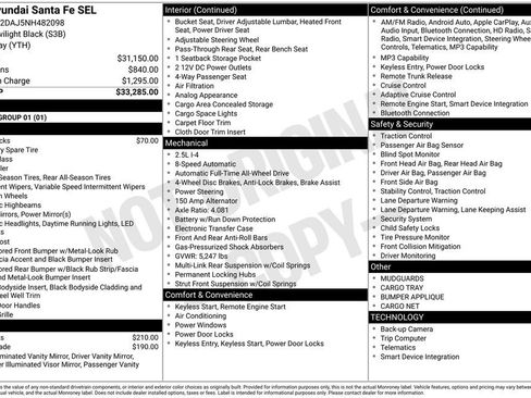 Used 2022 Hyundai Santa Fe SEL image 35