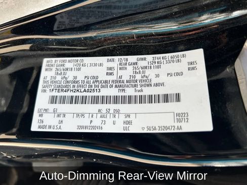 Used 2019 Ford Ranger XLT w/ Equipment Group 302A Luxury AWD/4WD image 28