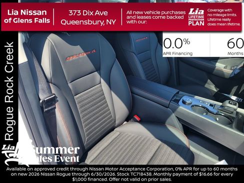 New 2026 Nissan Rogue SV w/ Rock Creek Premium Package AWD/4WD image 37
