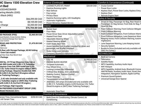 Used 2024 GMC Sierra 1500 Elevation w/ Preferred Package AWD/4WD image 2