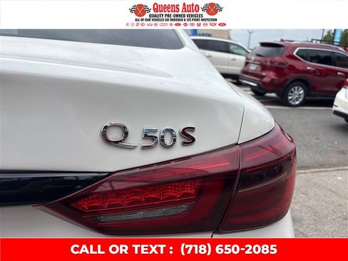 Used 2021 INFINITI Q50 Red Sport 400 w/ Cargo Package RWD image 33