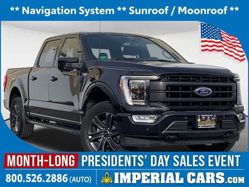 Used 2022 Ford F150 Lariat w/ Equipment Group 502A High image 1