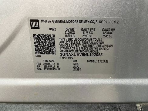 Used 2022 Chevrolet Equinox LT AWD/4WD image 26