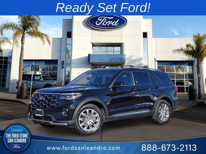 New 2026 Ford Explorer Platinum