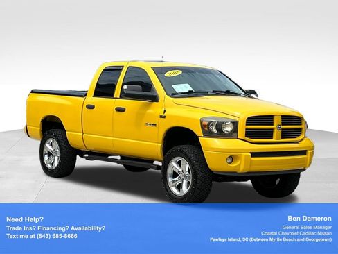 Used 2008 Dodge Ram 1500 Truck SLT w/ Navigation Convenience Group AWD/4WD image 3