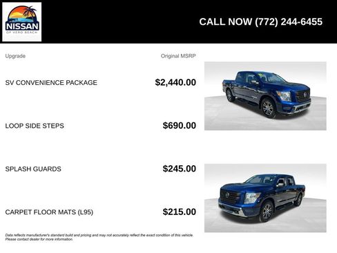 Used 2021 Nissan Titan SV w/ SV Convenience Package image 6