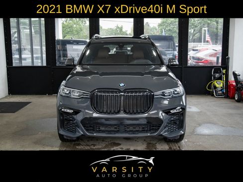 Used 2021 BMW X7 xDrive40i w/ M Sport Package AWD/4WD image 2