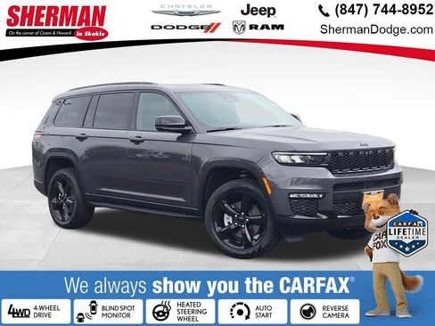 Certified 2025 Jeep Grand Cherokee L Limited w/ Luxury Tech Group II image 1