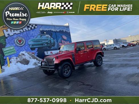 Certified 2017 Jeep Wrangler Unlimited Sport image 1