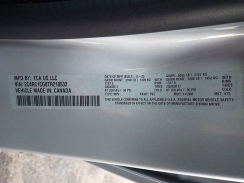 New 2026 Chrysler Voyager LX FWD image 18