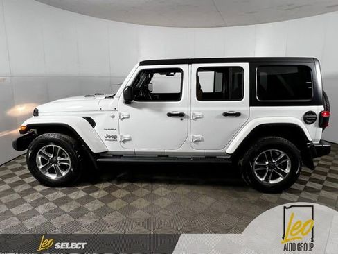 Used 2022 Jeep Wrangler Unlimited Sahara w/ Safety Group image 2