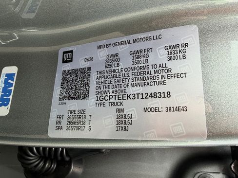 New 2026 Chevrolet Colorado Trail Boss AWD/4WD image 37