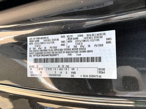 Used 2019 Ford F150 Raptor AWD/4WD image 71