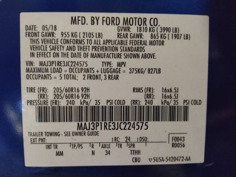 Used 2018 Ford EcoSport S image 33