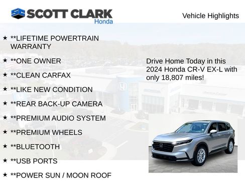 Used 2024 Honda CR-V EX-L image 11