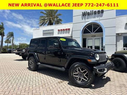 Used 2025 Jeep Wrangler Sahara image 1
