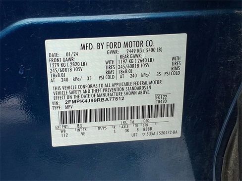 Certified 2024 Ford Edge SEL w/ Convenience Package image 31