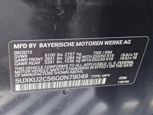 Used 2016 BMW X6 xDrive35i image 24