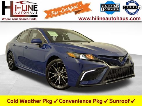 Used 2023 Toyota Camry SE w/ Cold Weather Package FWD image 1