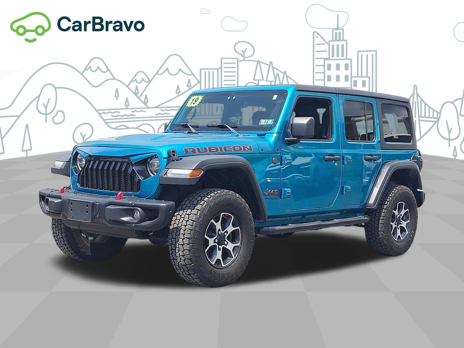 Used 2019 Jeep Wrangler Unlimited Rubicon AWD/4WD image 1