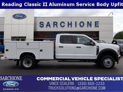 New 2025 Ford F550 4x4 Crew Cab Super Duty w/ XL Chrome Package image 1