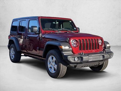 Used 2022 Jeep Wrangler Unlimited Sport image 3