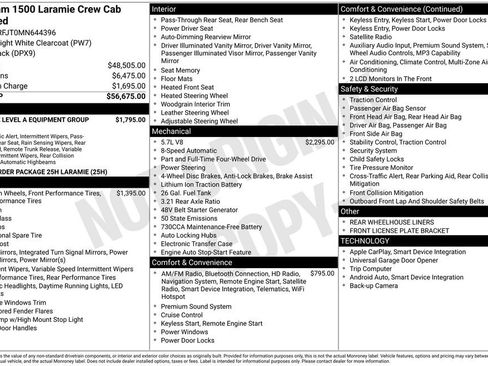Used 2021 RAM 1500 Laramie image 16
