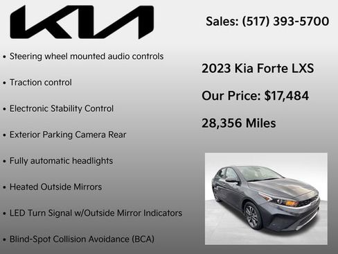 Used 2023 Kia Forte LXS w/ LXS Technology Package image 12