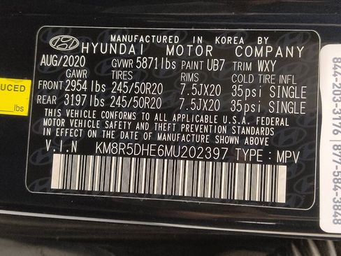 Used 2021 Hyundai Palisade Limited AWD/4WD image 33