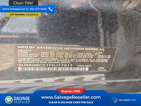 Used 2015 BMW X5 xDrive50i AWD/4WD image 17