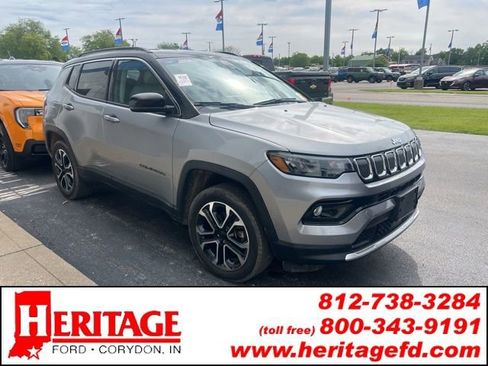 Used 2022 Jeep Compass Limited AWD/4WD image 1