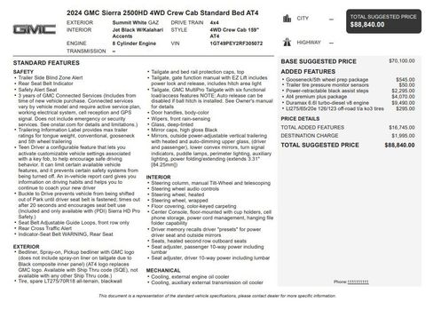 Used 2024 GMC Sierra 2500 AT4 w/ AT4 Premium Plus Package AWD/4WD image 37