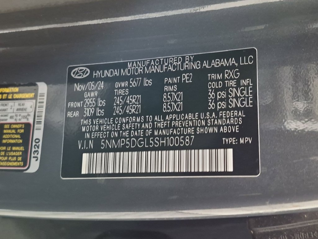 Used 2025 Hyundai Santa Fe Calligraphy AWD/4WD image 40