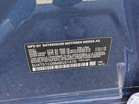 Used 2021 BMW X3 xDrive30e w/ M Sport Package image 15