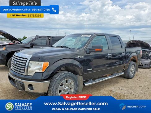 Used 2012 Ford F150 XLT w/ XLT Chrome Pkg AWD/4WD image 1