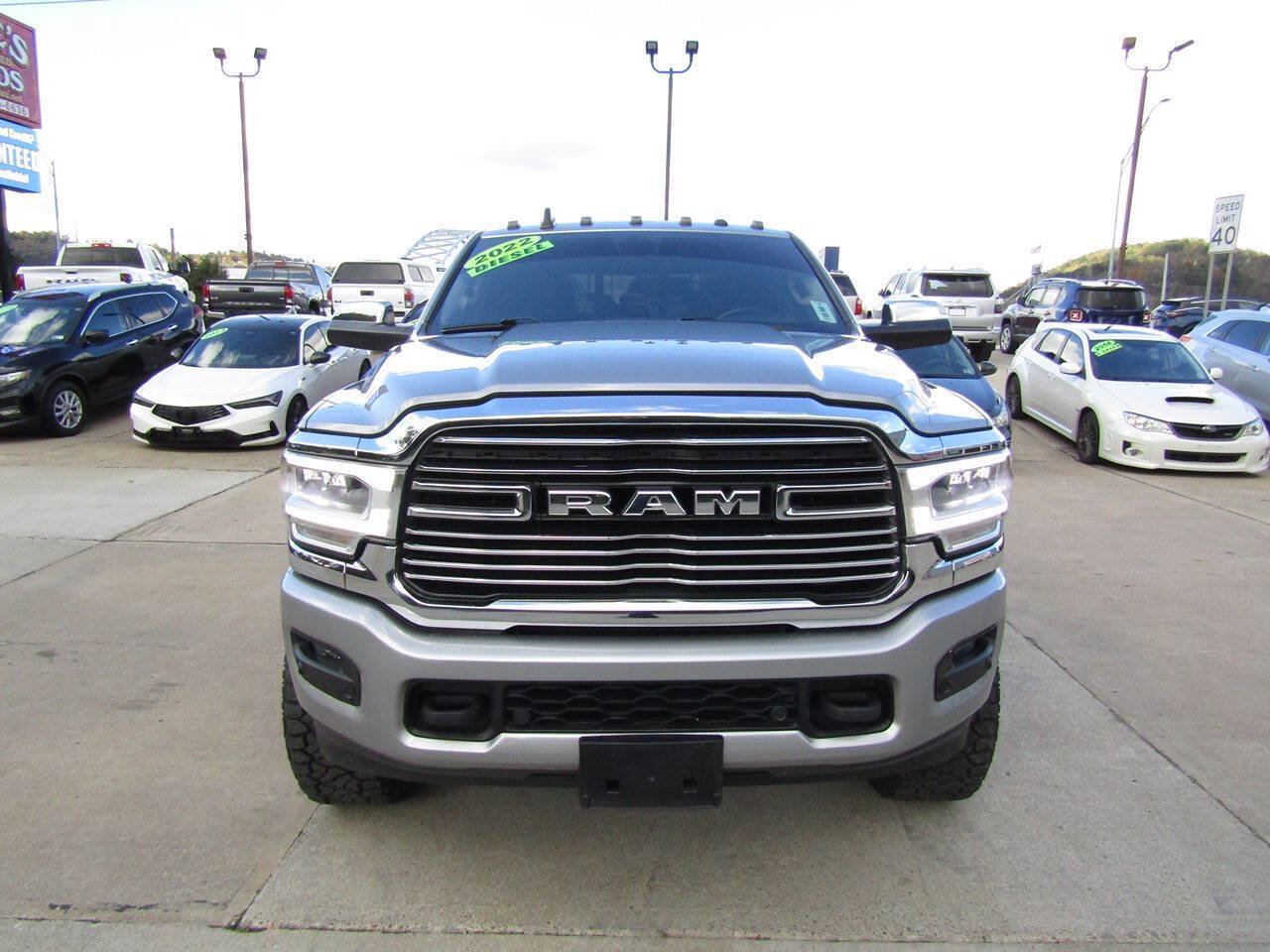 Used 2022 RAM 2500 Laramie w/ Body Color Bumper Group AWD/4WD image 3