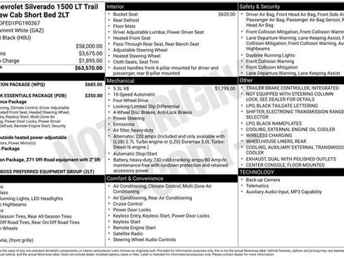 Used 2023 Chevrolet Silverado 1500 LT Trail Boss w/ Protection Package image 20