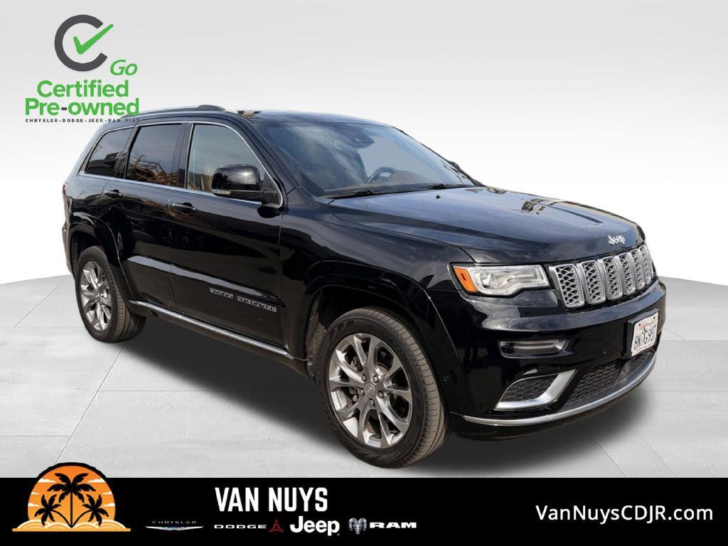 Certified 2019 Jeep Grand Cherokee Summit w/ Platinum Series Group AWD/4WD image 1
