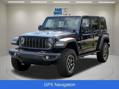 Certified 2025 Jeep Wrangler Unlimited Rubicon w/ Safety Group AWD/4WD image 3