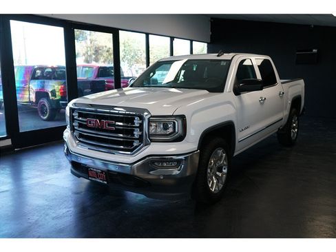 Used 2017 GMC Sierra 1500 SLT w/ SLT Premium Package RWD image 3