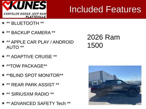 Used 2026 RAM 1500 Warlock AWD/4WD image 2
