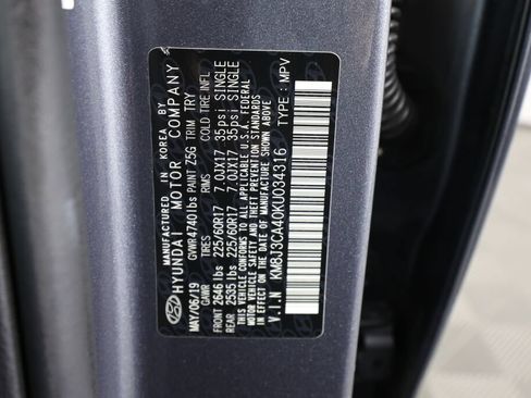 Used 2019 Hyundai Tucson Value AWD/4WD image 39
