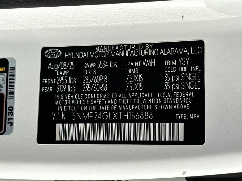 Used 2026 Hyundai Santa Fe SEL FWD image 27
