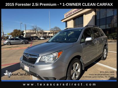 Used 2015 Subaru Forester 2.5i Premium