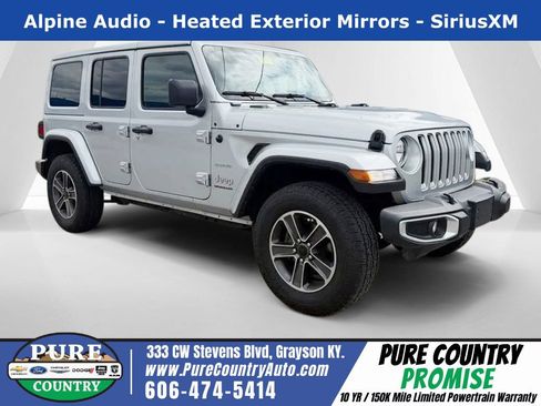 Used 2023 Jeep Wrangler Unlimited Sahara AWD/4WD image 1
