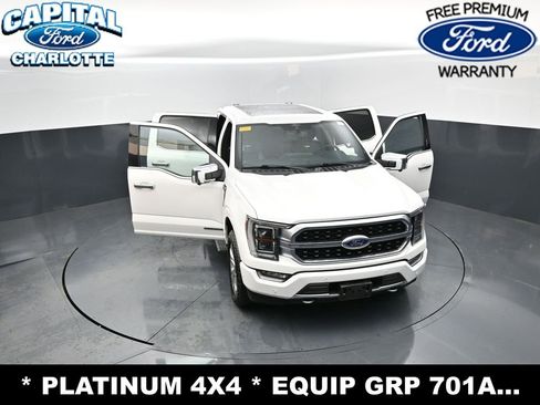 Used 2021 Ford F150 Platinum w/ Equipment Group 701A High AWD/4WD image 35