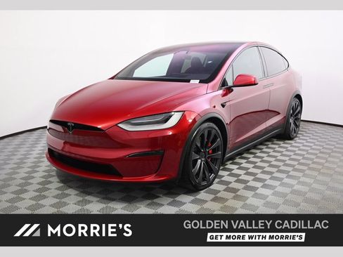 Used 2023 Tesla Model X Plaid AWD/4WD image 1